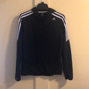 Adidas light hooded sweatshirt